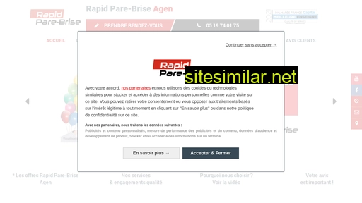 rapidparebrise-agen.fr alternative sites