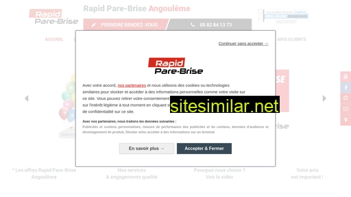 rapidparebrise-angouleme.fr alternative sites