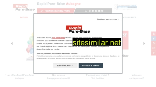 rapidparebrise-aubagne.fr alternative sites