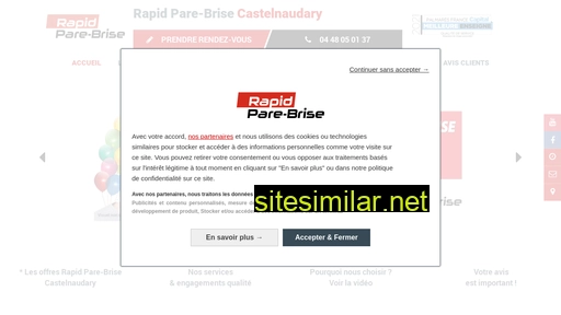 rapidparebrise-castelnaudary.fr alternative sites