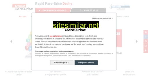 rapidparebrise-dechy.fr alternative sites