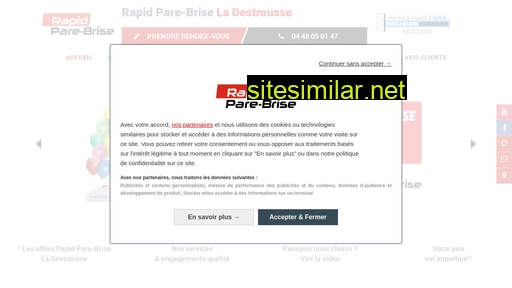 rapidparebrise-la-destrousse.fr alternative sites