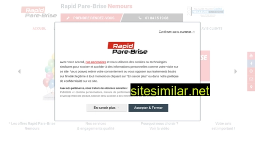 rapidparebrise-nemours.fr alternative sites