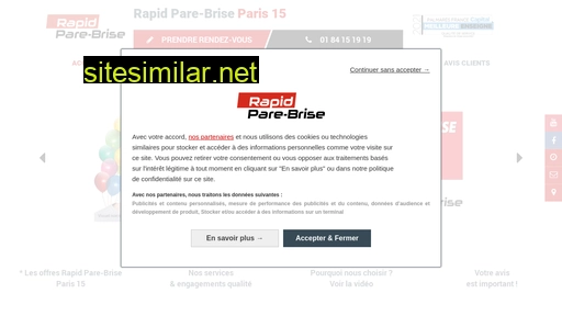 rapidparebrise-paris15.fr alternative sites