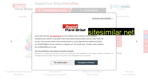 rapidparebrise-pierrefitte.fr alternative sites