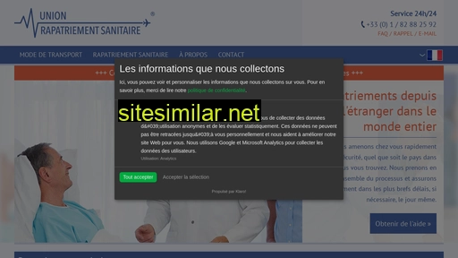 rapatriement-sanitaire.fr alternative sites