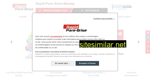 rapidparebrise-bernay.fr alternative sites