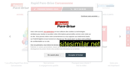 rapidparebrise-carcassonne.fr alternative sites
