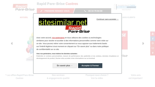 rapidparebrise-castres.fr alternative sites
