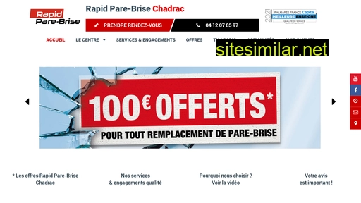 rapidparebrise-chadrac.fr alternative sites