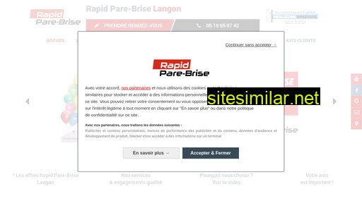 rapidparebrise-langon.fr alternative sites