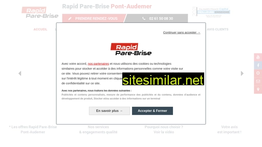 rapidparebrise-pont-audemer.fr alternative sites