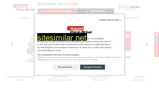 rapidparebrise-tavers.fr alternative sites