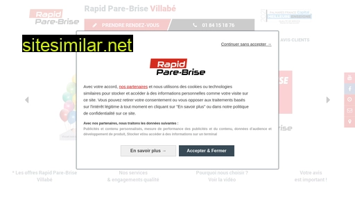 rapidparebrise-villabe.fr alternative sites