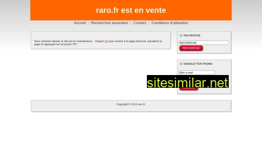raro.fr alternative sites