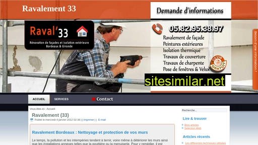 ravalementbordeaux-ravalement33.fr alternative sites