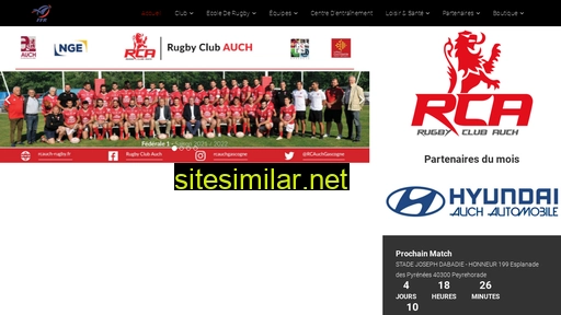 Rcauch-rugby similar sites