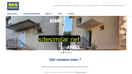 rdsfacades.fr alternative sites