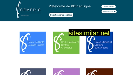 rdv-cemedis.fr alternative sites