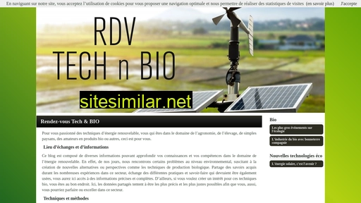 rdv-tech-n-bio.fr alternative sites