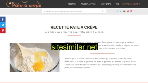recette-pateacrepe.fr alternative sites