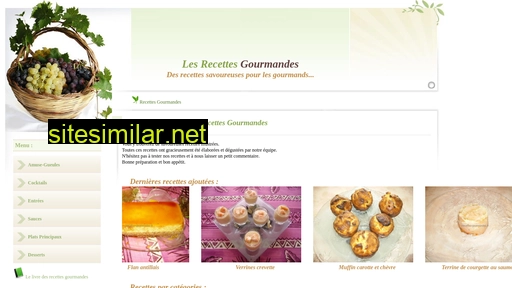 recettes-gourmandes.fr alternative sites