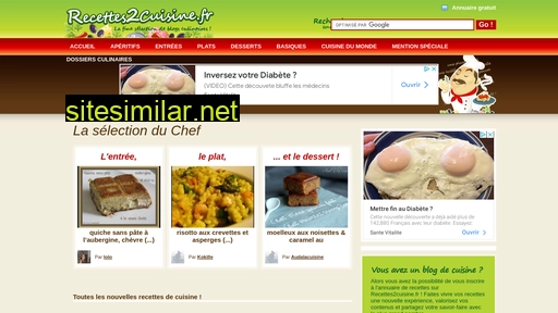recettes2cuisine.fr alternative sites