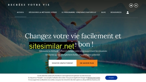 recreezvotrevie.fr alternative sites