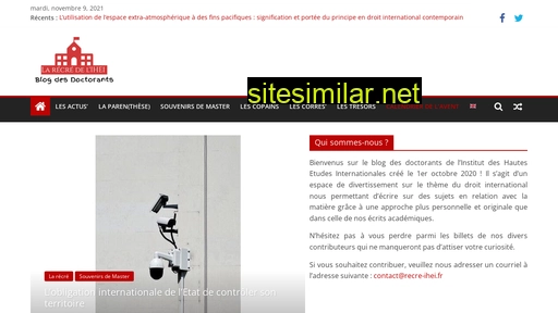 recre-ihei.fr alternative sites
