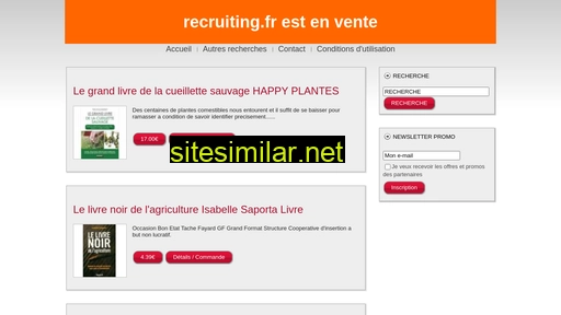 recruiting.fr alternative sites