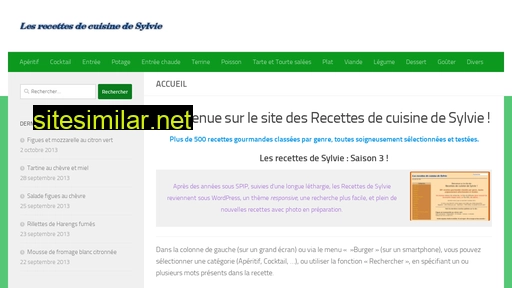 recettes-de-sylvie.fr alternative sites