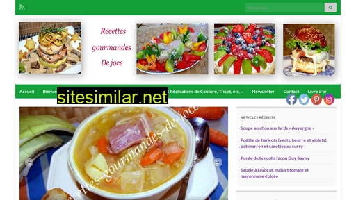 recettes-gourmandes-de-joce.fr alternative sites