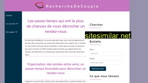 recherchedecouple.fr alternative sites