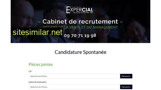 recrutement-expercial.fr alternative sites