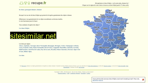 recupe.fr alternative sites