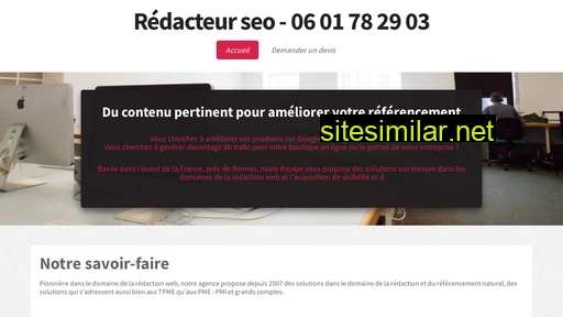 redacteurseo.fr alternative sites
