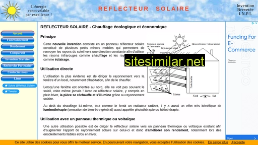 reflecteur-solaire.fr alternative sites