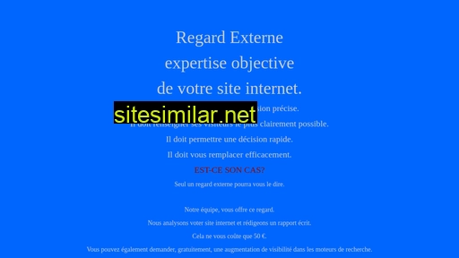 regardexterne.fr alternative sites