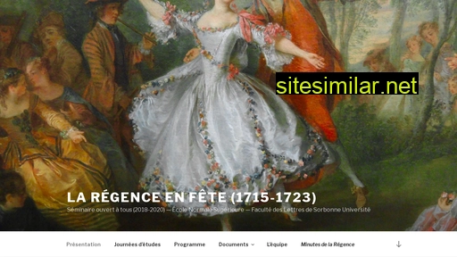 regenceenfete.fr alternative sites