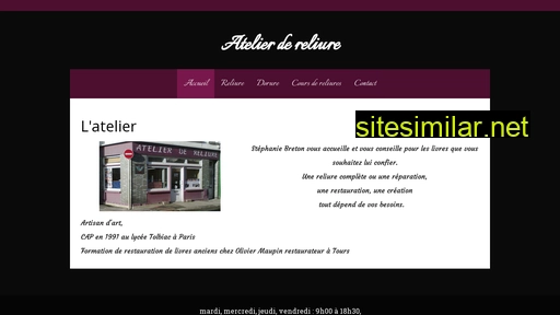 reliure-cherbourg.fr alternative sites