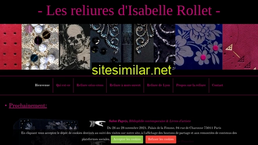 reliure-rollet.fr alternative sites