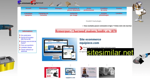 remorques-charnoud.fr alternative sites