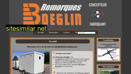 remorquesboeglin.fr alternative sites