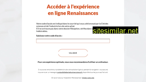 renaissances-enligne.fr alternative sites