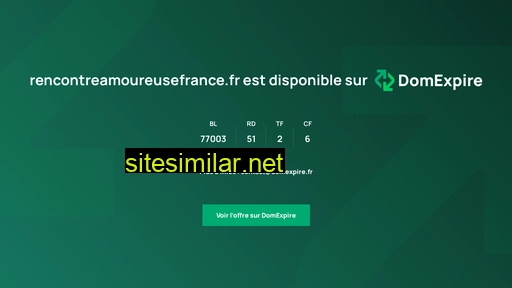 rencontreamoureusefrance.fr alternative sites