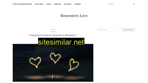 rencontreslove.fr alternative sites