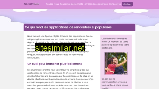 rencontresocial.fr alternative sites