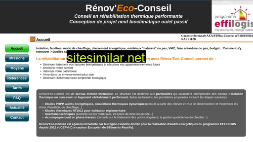 renovecoconseil.fr alternative sites