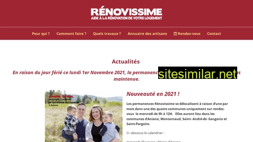 renovissime-valleeherault.fr alternative sites