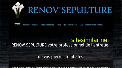 renovsepulture.fr alternative sites